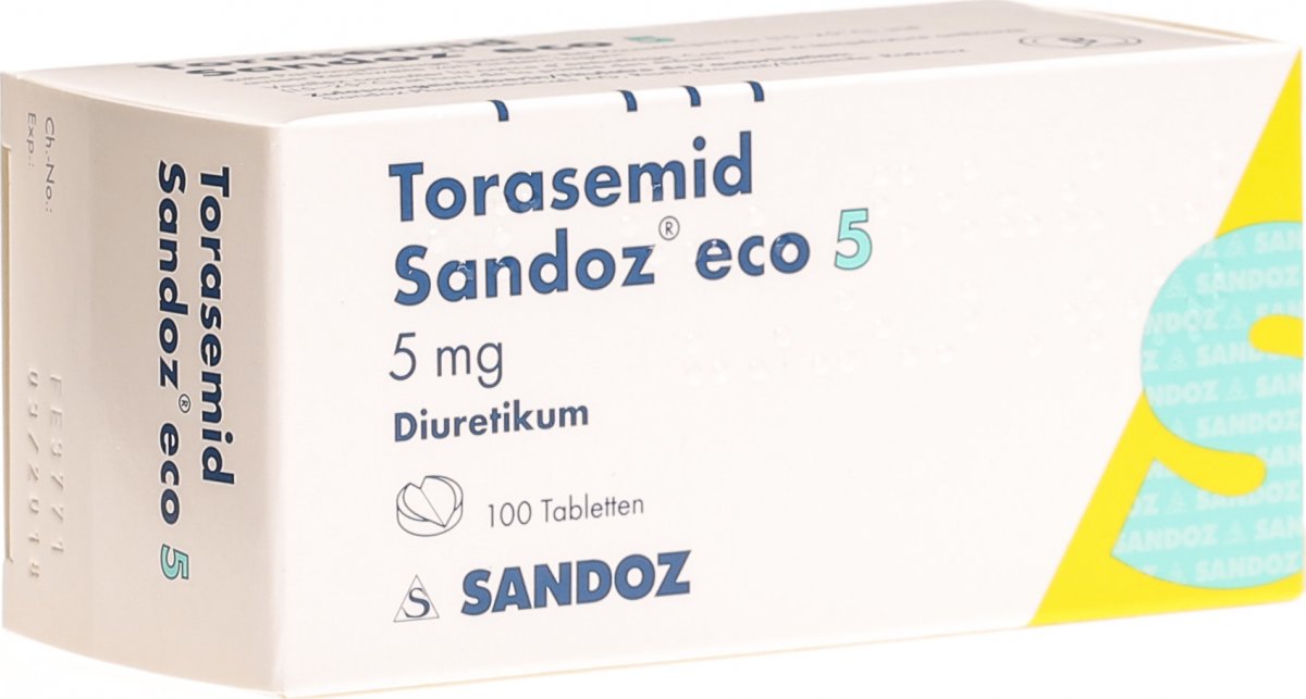 Torasemid Sandoz eco 5 mg, Tabletten