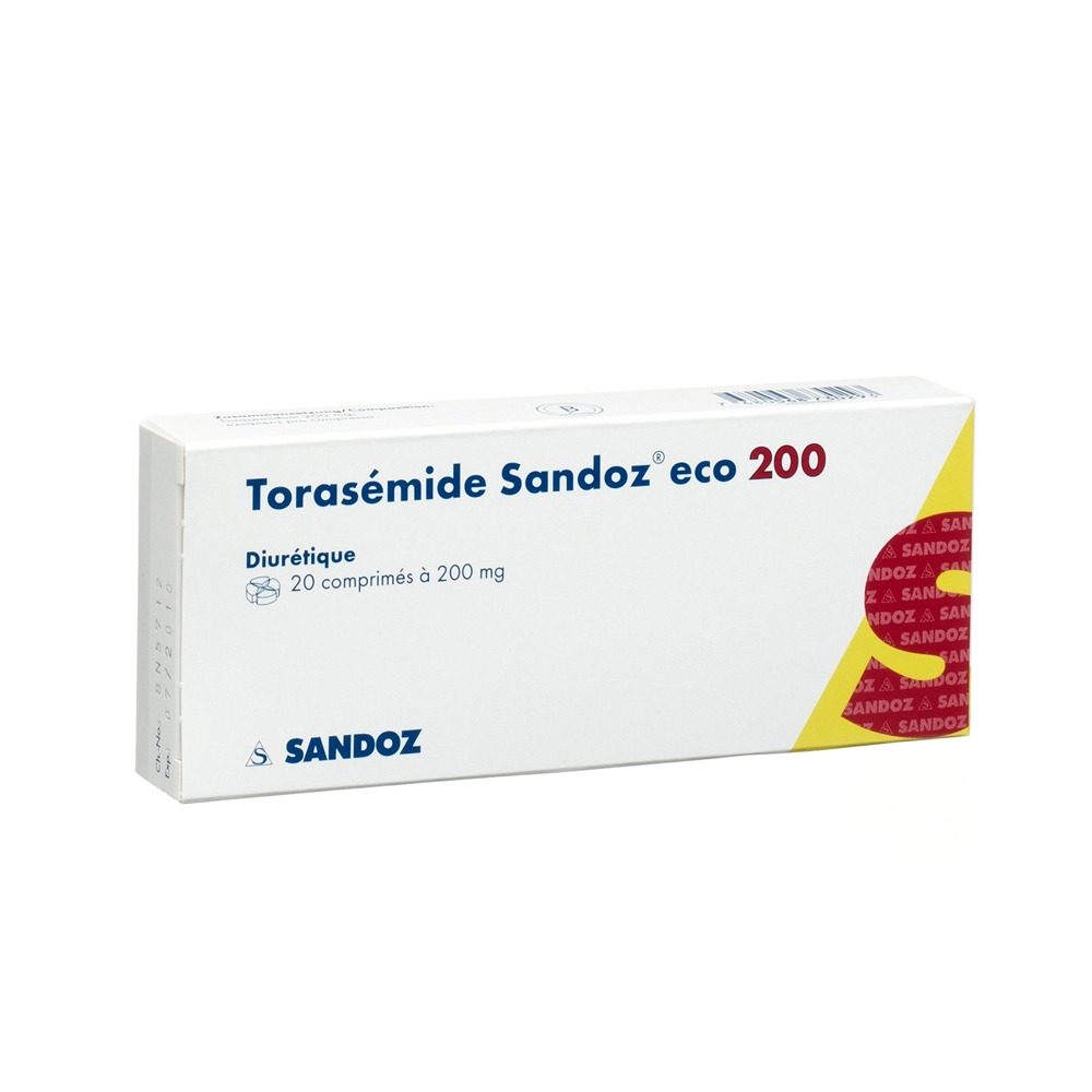 TORASEMIDE Sandoz eco cpr 200 mg 20 pce