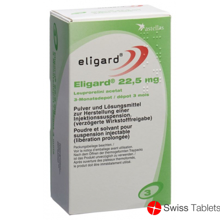 Eligard 22.5 mg, Pulver und Lösungsmittel zur Herstellung einer Depot-Injektionssuspension