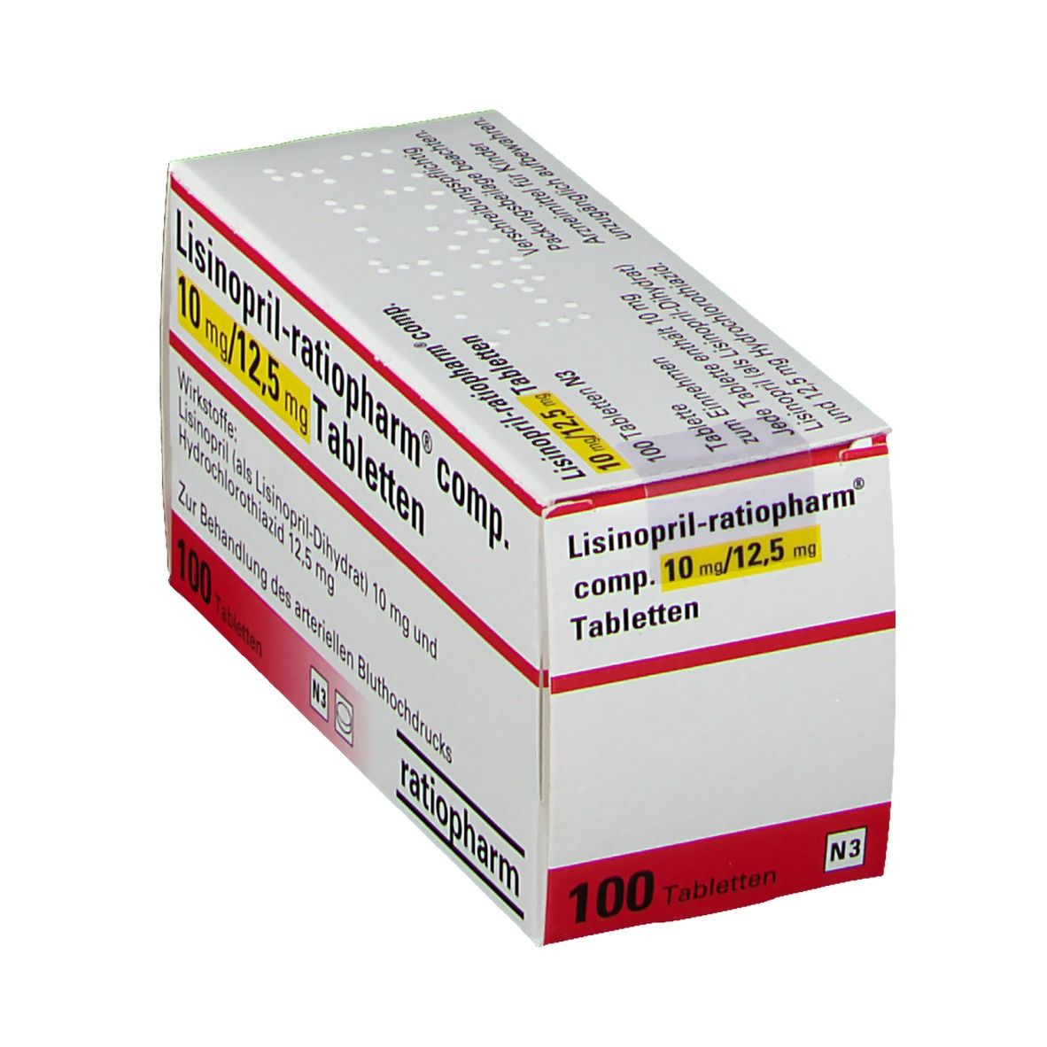 CO-LISINOPRIL Spirig HC cpr 10/12.5 mg 100 pce