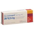 CO-LISINOPRIL Spirig HC cpr 20/12.5 mg 30 pce