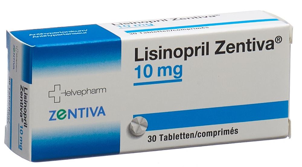 LISINOPRIL HCT Zentiva cpr 10/12.5 mg 30 pce
