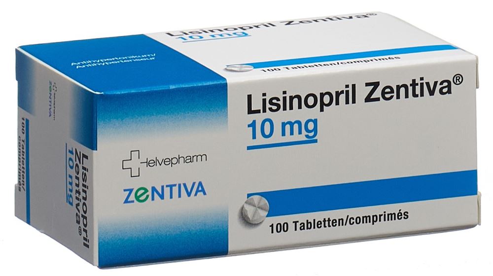 LISINOPRIL HCT Zentiva cpr 10/12.5 mg 100 pce