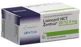 LISINOPRIL HCT Zentiva cpr 20/12.5 mg 100 pce