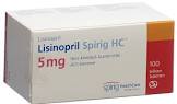 Lisinopril Spirig HC 5 mg, Tabletten