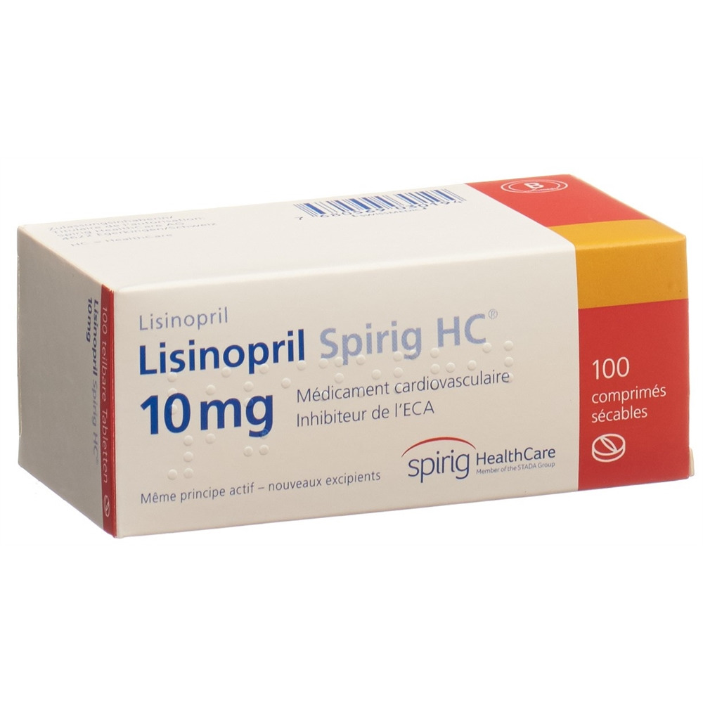 LISINOPRIL Spirig HC cpr 10 mg 100 pce