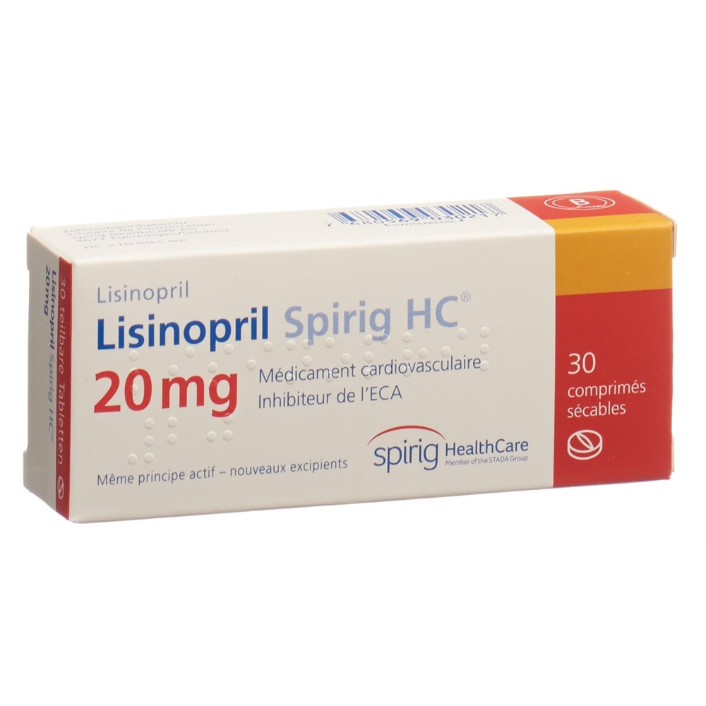 LISINOPRIL Spirig HC cpr 20 mg 30 pce