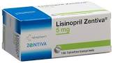 Lisinopril Zentiva 5 mg, Tabletten