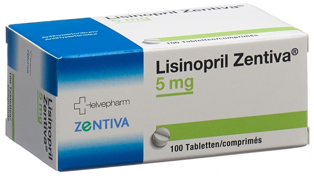 Lisinopril Zentiva 5 mg, Tabletten