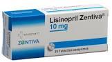 Lisinopril Zentiva 10 mg, Tabletten
