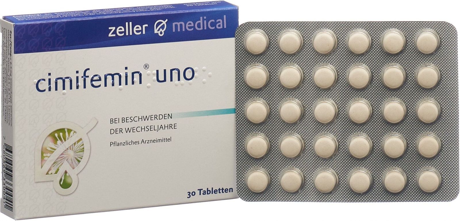 Cimifemin uno, Tabletten