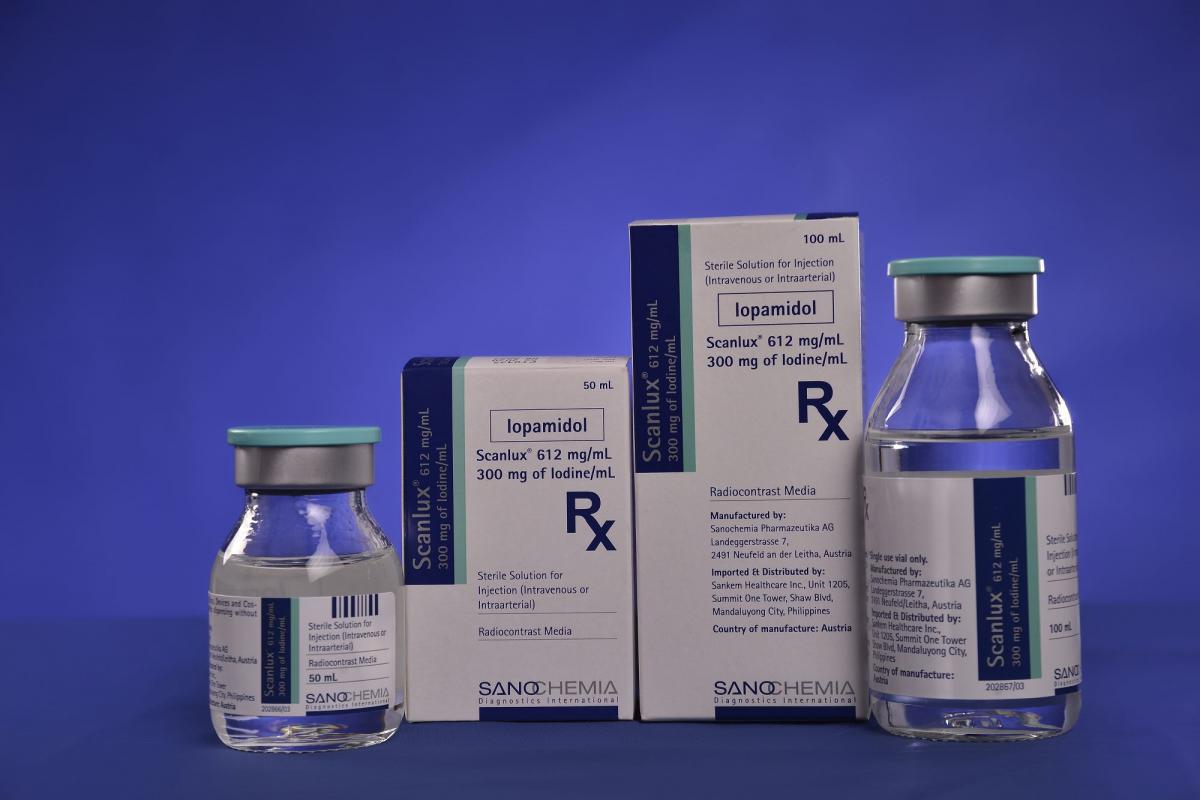SCANLUX sol inj 300 mg/ml 500ml fl 500 ml