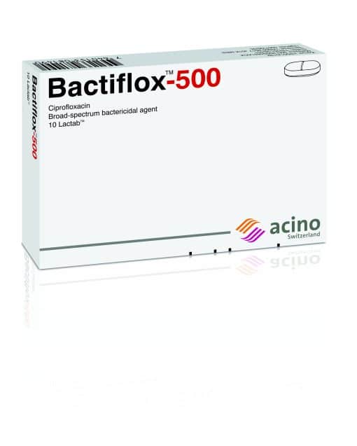 Bactiflox 500, Filmtabletten