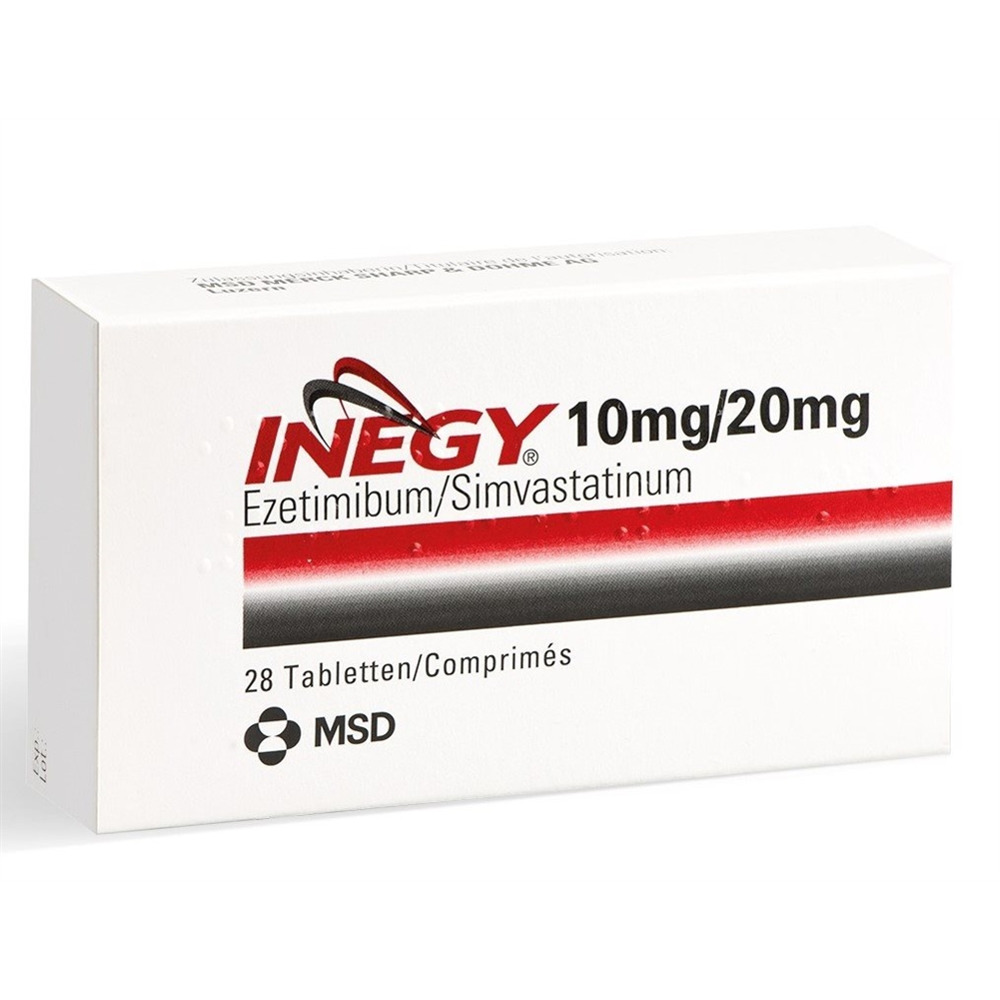 Inegy 10/20 mg, Tabletten