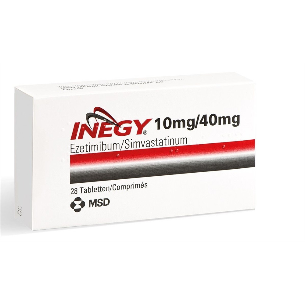 Inegy 10/40 mg, Tabletten