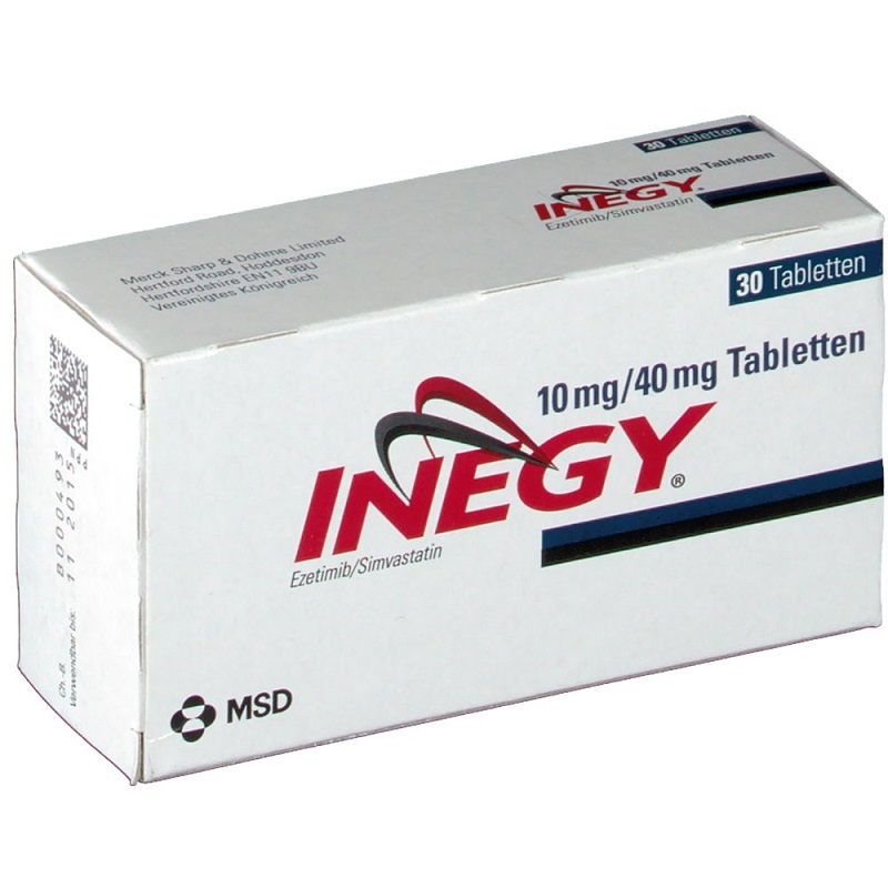 Inegy 10/40 mg, Tabletten