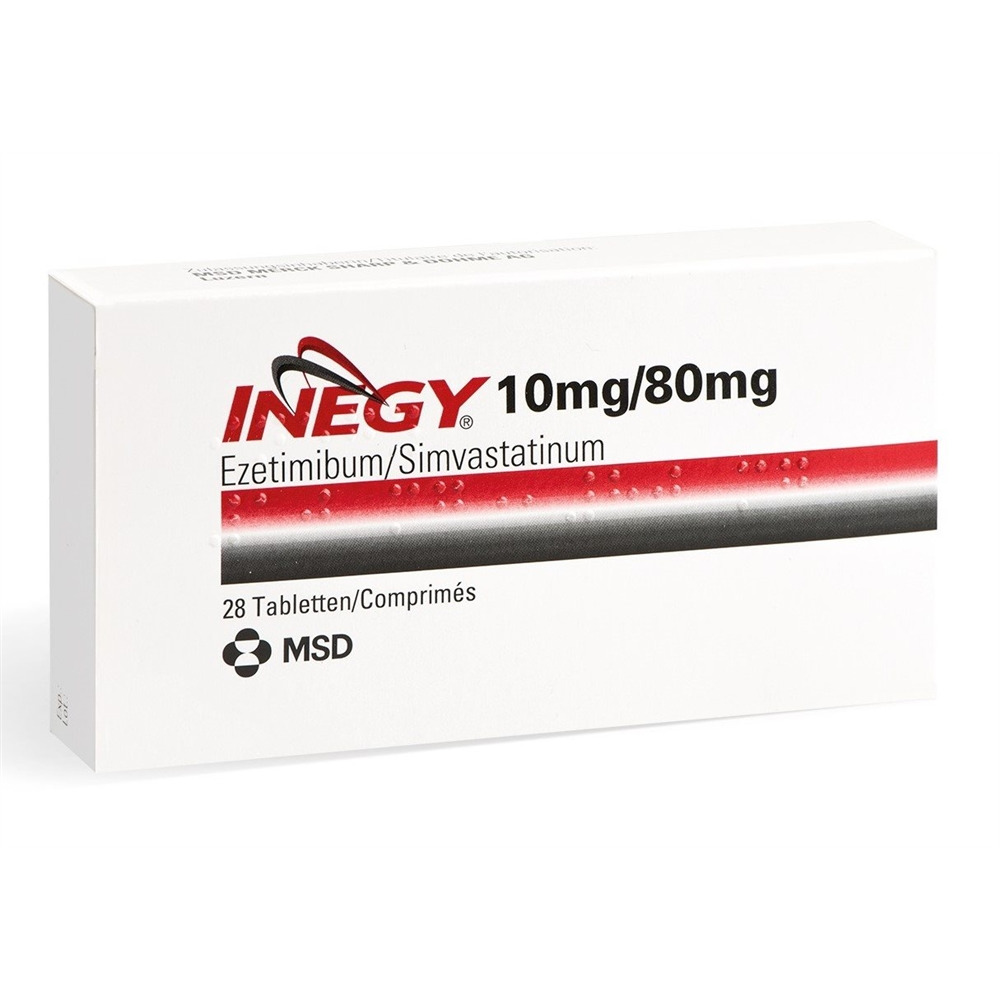 Inegy 10/80 mg, Tabletten