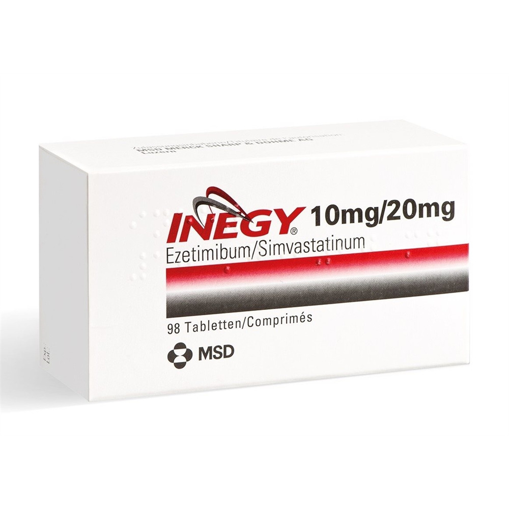 Inegy 10/20 mg, Tabletten