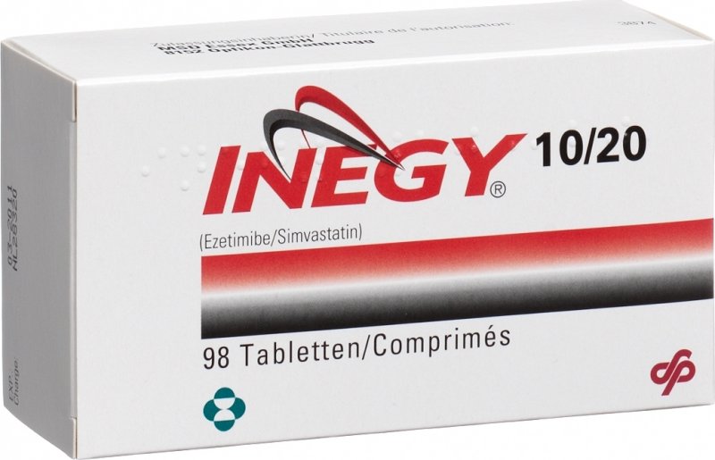Inegy 10/20 mg, Tabletten