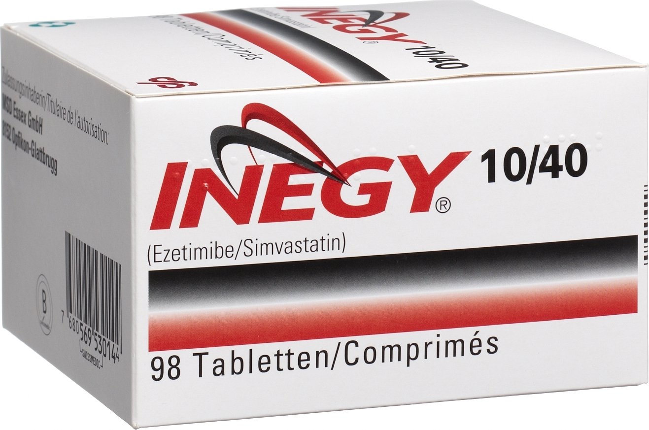 Inegy 10/40 mg, Tabletten
