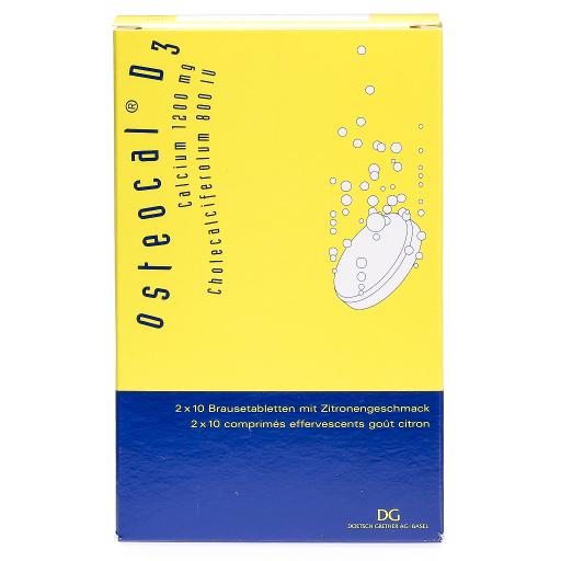 Osteocal D3 1200/800, Brausetabletten