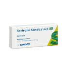 Sertralin Sandoz eco 50 mg, Filmtabletten