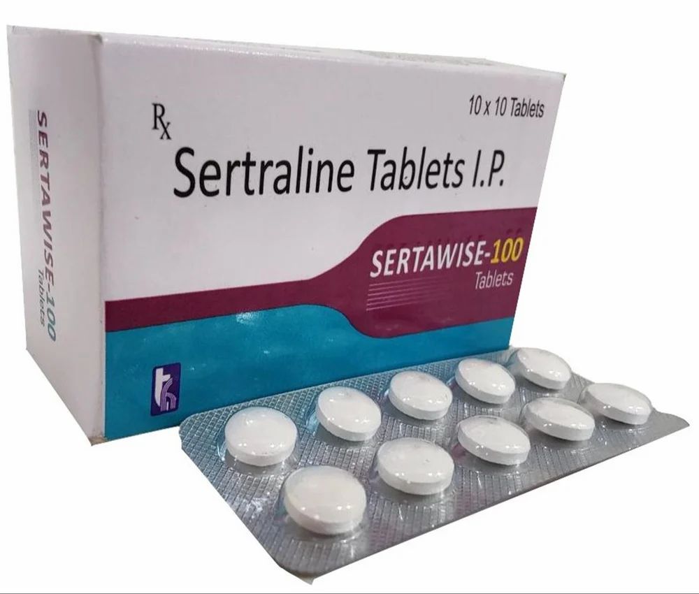 Sertralin Sandoz eco 100 mg, Filmtabletten