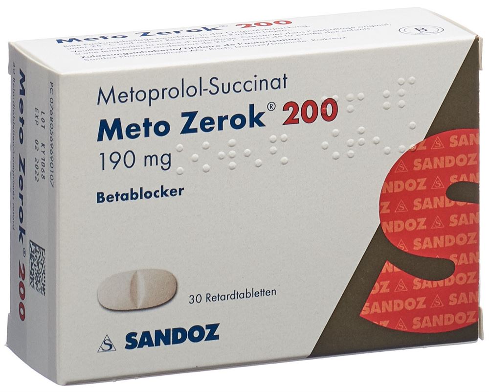 METO ZEROK cpr ret 200 mg 30 pce