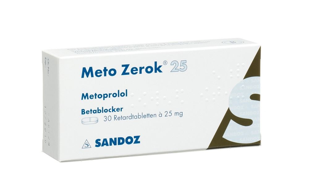 METO ZEROK cpr ret 25 mg 30 pce