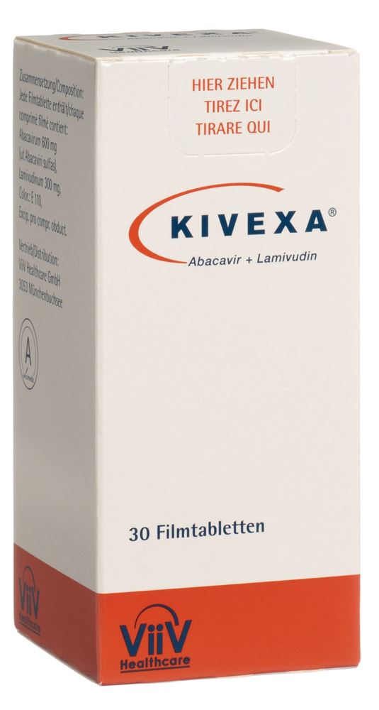 KIVEXA cpr pell 600mg/300mg 30 pce