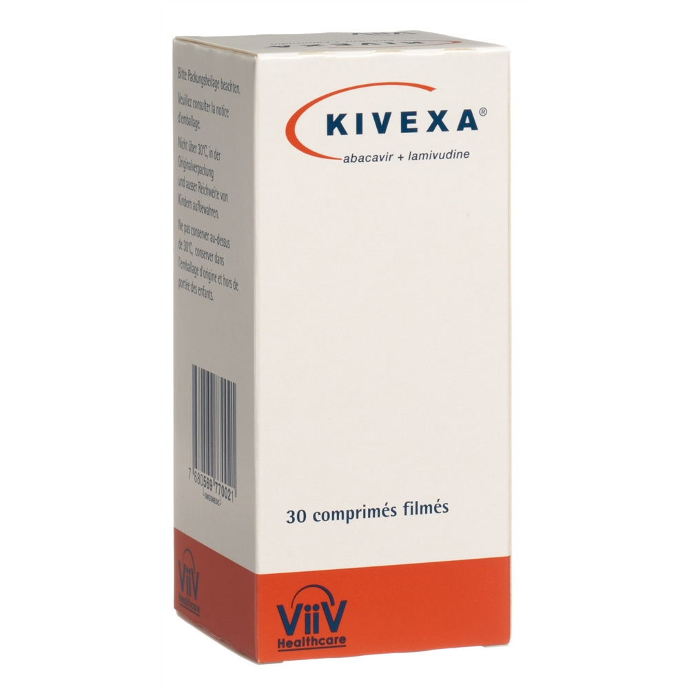 KIVEXA cpr pell 600mg/300mg 30 pce