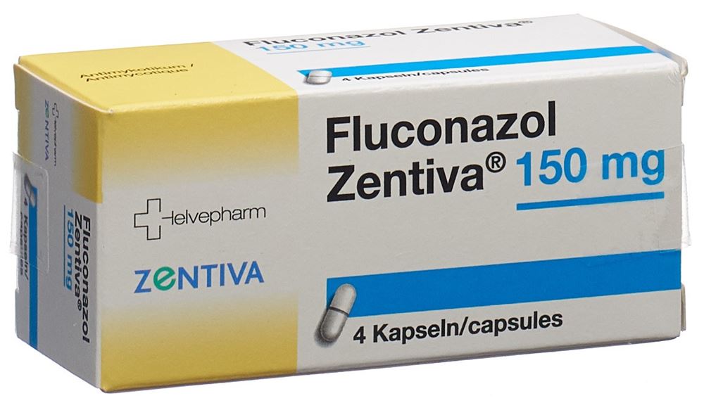 FLUCONAZOL Zentiva caps 150 mg 4 pce