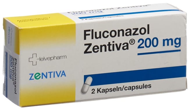 Fluconazol Zentiva 200 mg, Kapseln