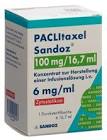 Paclitaxel Sandoz 100 mg/16.7 mL, Konzentrat zur Herstellung einer Infusionslösung