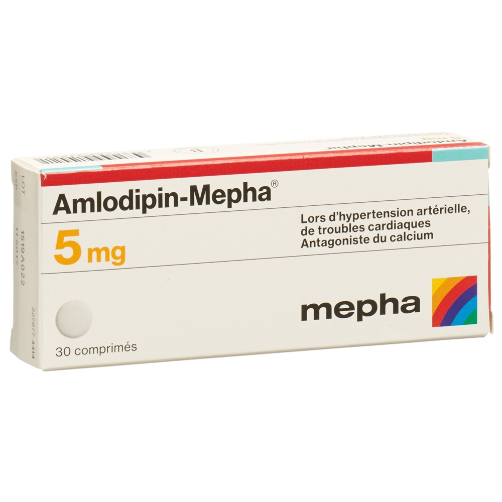 AMLODIPIN Mepha cpr 5 mg 100 pce
