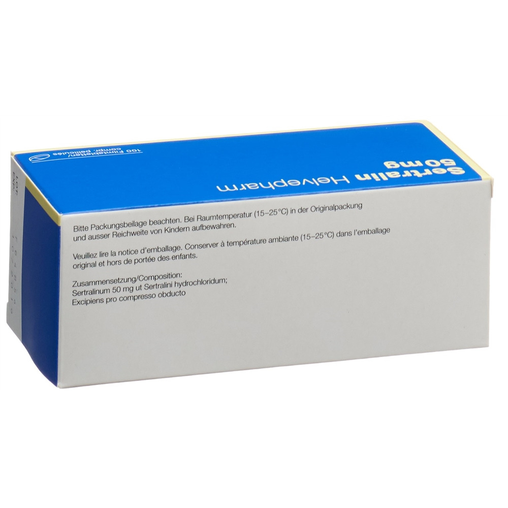 SERTRALINE Helvepharm cpr pell 50 mg 30 pce