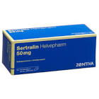 SERTRALINE Helvepharm cpr pell 50 mg 100 pce