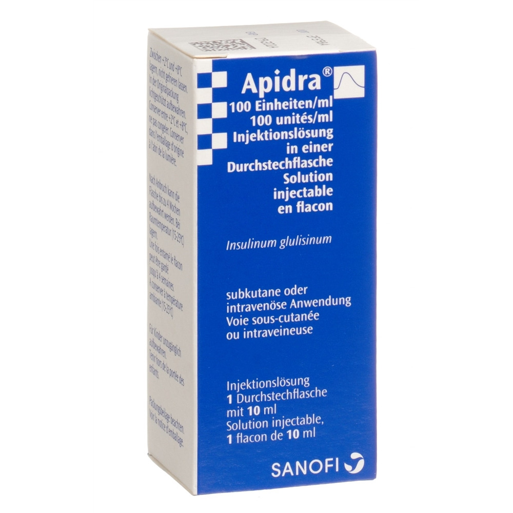 Apidra, solution injectable