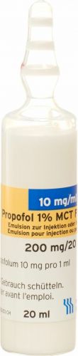 PROPOFOL 1% MCT Fresenius 200 mg/20ml amp 5 pce