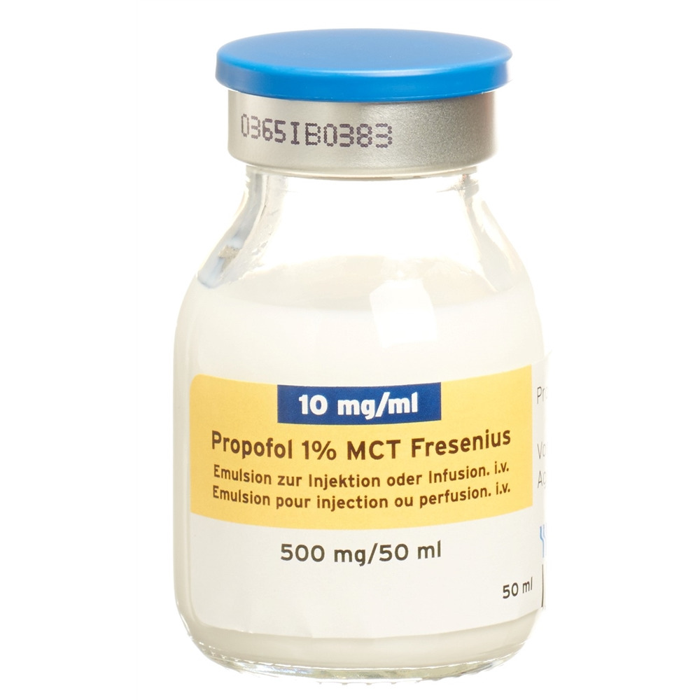 PROPOFOL 1% MCT Fresenius 500 mg/50ml 10 pce