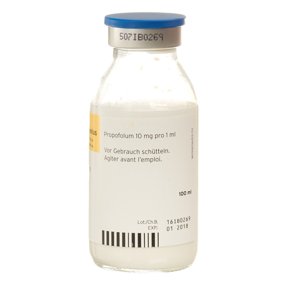 PROPOFOL 1% MCT Fresenius 1 g/100ml fl 10 pce