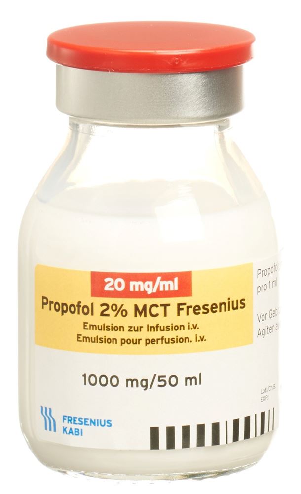 PROPOFOL 2% MCT Fresenius 1 g/50ml 10 pce