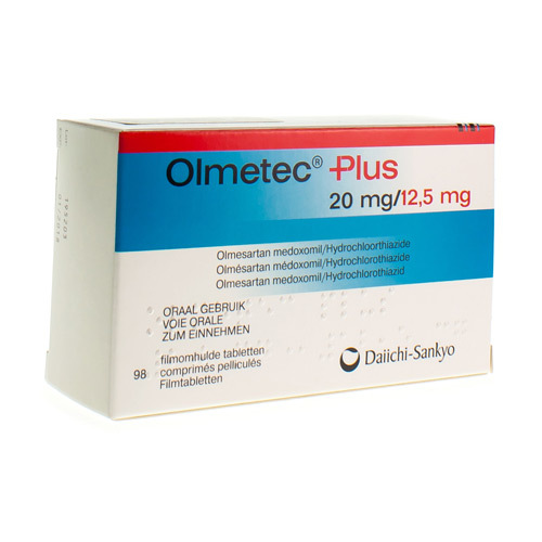 OLMETEC Plus cpr pell 20/12.5 98 pce