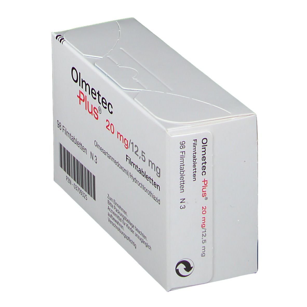 Olmetec Plus 20/12,5, Filmtabletten