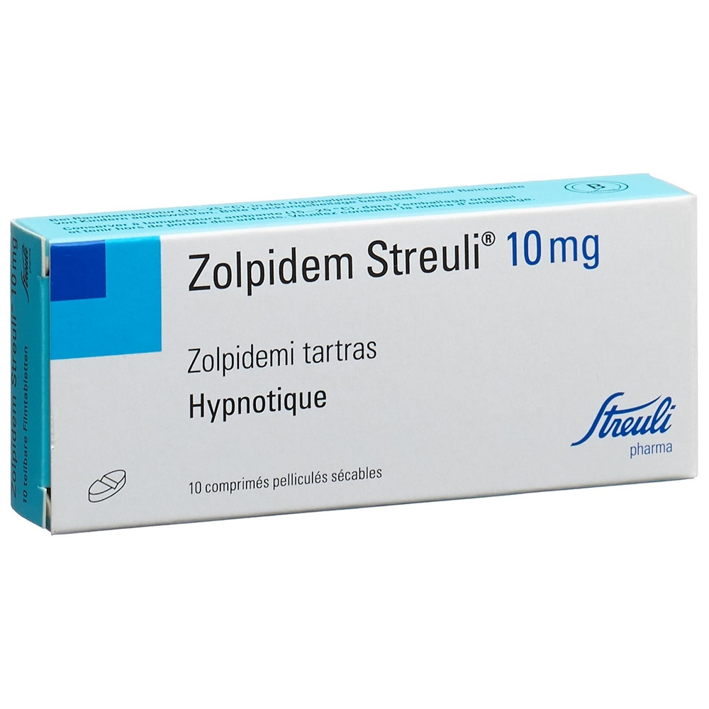 ZOLPIDEM Streuli cpr pell 10 mg 10 pce