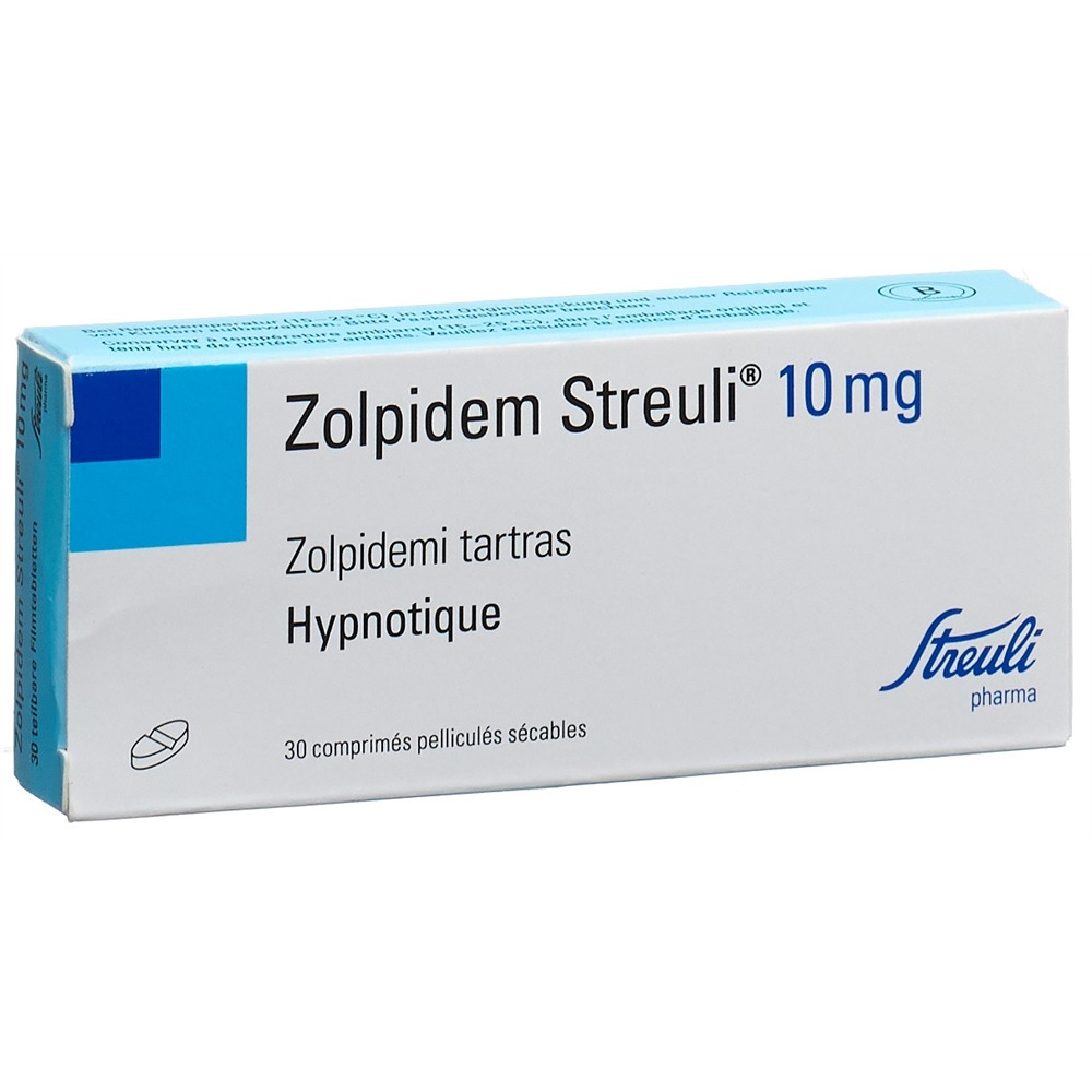 ZOLPIDEM Streuli cpr pell 10 mg 30 pce