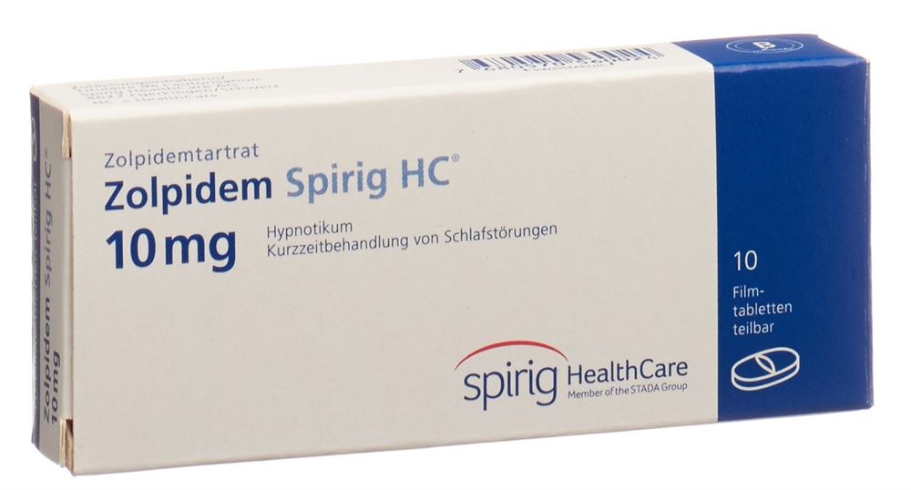 ZOLPIDEM Spirig HC cpr pell 10 mg 10 pce