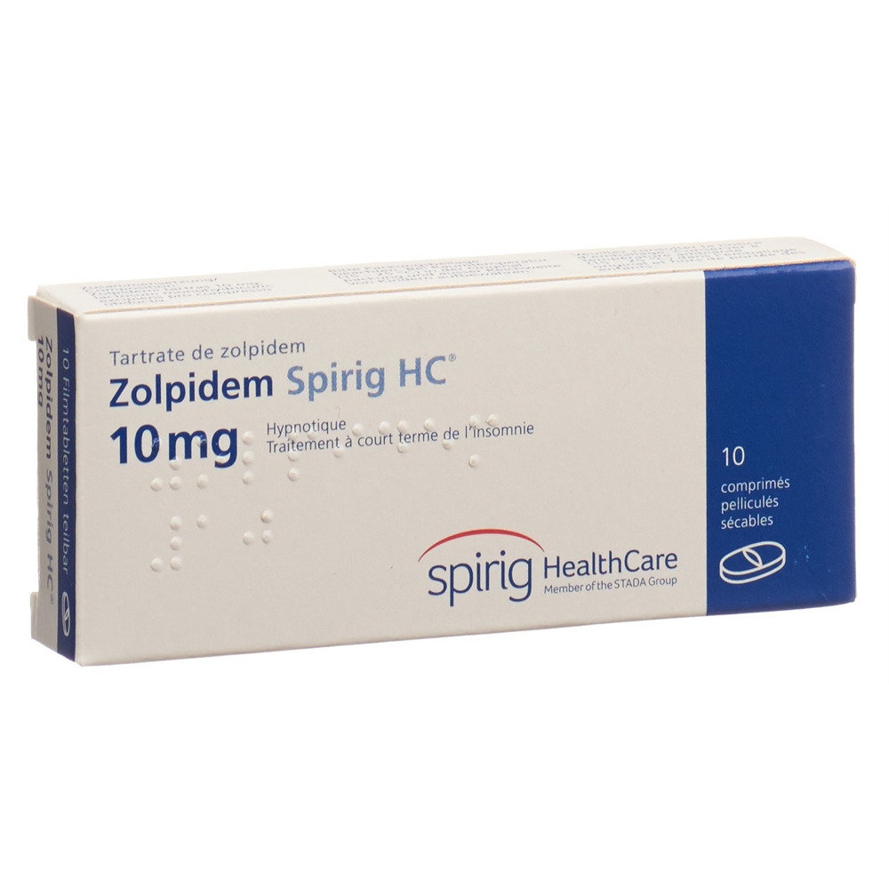 ZOLPIDEM Spirig HC cpr pell 10 mg 10 pce