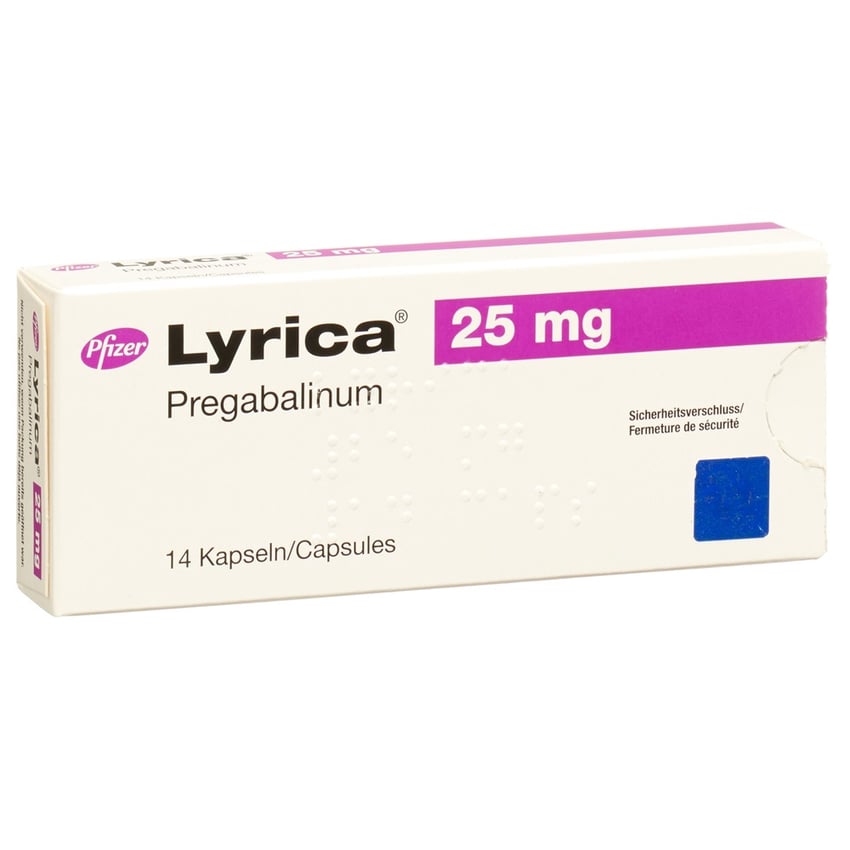 Lyrica 25 mg, Hartkapseln