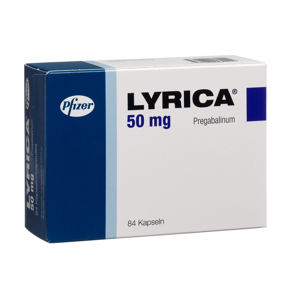 LYRICA caps 50 mg 84 pce